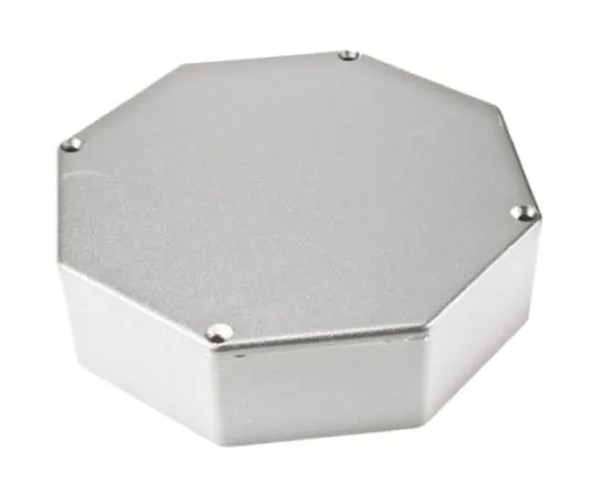64-0539-40　Hammond 1590, Die Cast Aluminium Enclosure, IP54, Shielded, 132.78 x 132.78 x 39.2mm　1590STPCBK