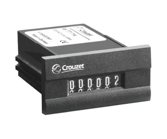 64-0424-66　Crouzet 6 Digit, Mechanical, Counter, 24 V ac　99777710