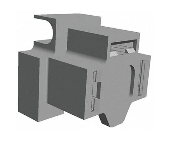 64-0379-83　TE Connectivity FASTIN-FASTON .312 Series, 3 Way Glass Fibre Reinforced PA Crimp Cover, 7.92mm Tab Size, Black　925176-5