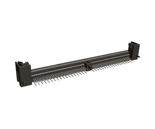 64-0494-54　TE Connectivity 1.27mm Pitch 72 Way Right Angle Through Hole Mount SIMM Socket, Left Polarisation　7-5382486-2