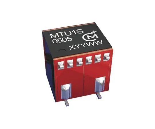 64-0420-64　Murata Power Solutions MTU1 1W Isolated DC-DC Converter Surface Mount, Voltage in 4.5 → 5.5 V dc, Voltage out 5V　MTU1S0505MC