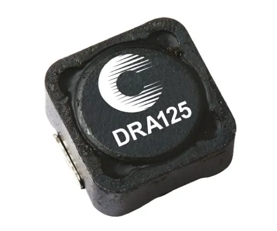 64-0606-64　Cooper Bussmann DRA Series Type 0125 Shielded Wire-wound SMD Inductor with a Ferrite Core, 22 μH ±20% Wire-Wound　DRA125-220-R