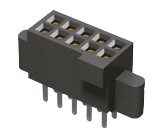 64-0594-27　Samtec SFM Series 1.27mm Pitch 50 Way 2 Row Straight PCB Socket, Through Hole, Solder Termination　SFM-125-01-L-D
