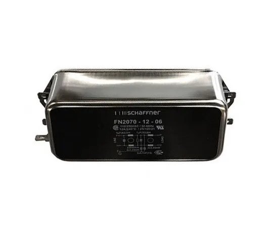 64-0635-37　Schaffner FN2070 Series 12A 250 V ac 400Hz Chassis Mount EMI Filter, with Wire Lead Terminals　FN2070-12-06
