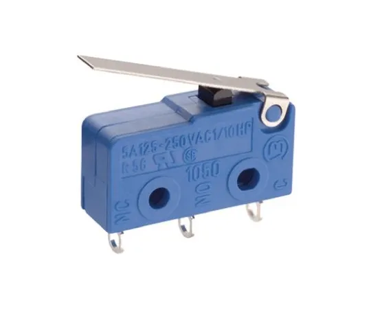 64-0474-06　SPDT Hinge Lever Microswitch, 5 A @ 250 V ac　1050.5202