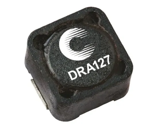 64-0606-76　Cooper Bussmann DRA Series Type 0127 Shielded Wire-wound SMD Inductor with a Ferrite Core, 10 μH ±20% Wire-Wound　DRA127-100-R
