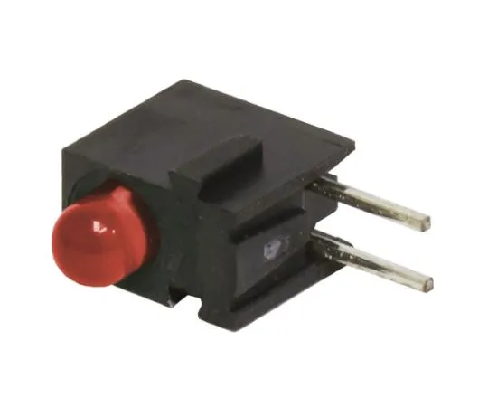 64-0516-92　Bivar H100CHDL, Red Right Angle PCB LED Indicator, Through Hole 2.2 V　H100CHDL