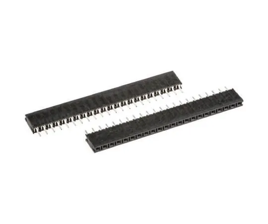 64-0589-91　Samtec BCS Series 2.54mm Pitch 22 Way 1 Row Straight PCB Socket, Through Hole, Solder Termination　BCS-122-L-S-TE