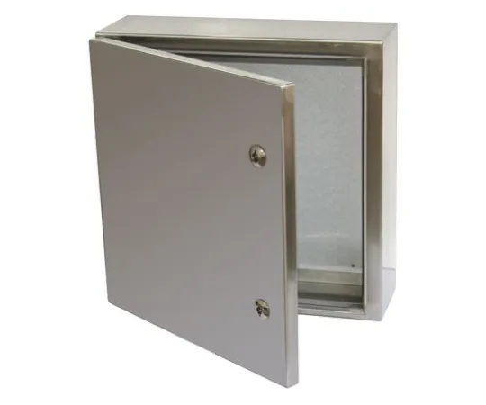 64-0505-64　RS PRO 304 Stainless Steel Wall Box, IP66, 150mm x 300 mm x 300 mm　749-1838