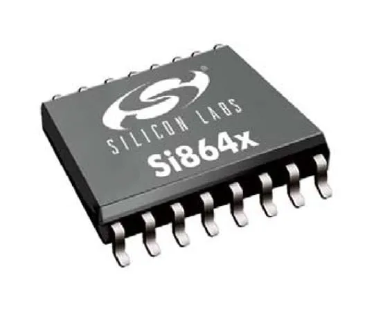 64-0518-34　Si8640ED-B-IS Silicon Labs, PCB SMT, 4-Channel Digital Isolator 150MBps, 5 kVrms, 16-Pin SOIC W　SI8640ED-B-IS