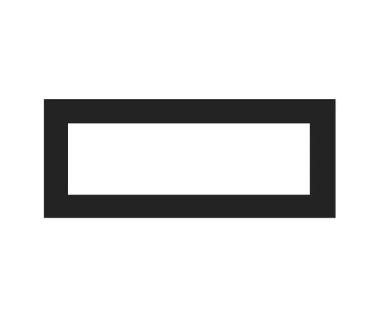 64-0542-22　Electronic Assembly EA B-DOGMTEXT Bezel for EA DOGM081, EA DOGM132-5, EA DOGM162, EA DOGM163 25 x 61mm　EA B-DOGMTEXT