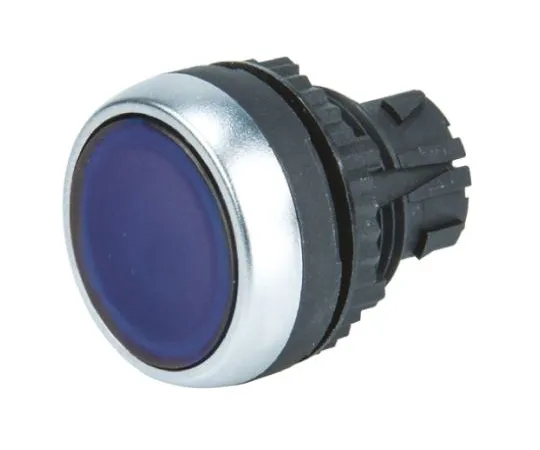 64-0601-95　BACO BACO Series, Blue Push Button Head, Spring Return, 22mm Cutout　L21AH60