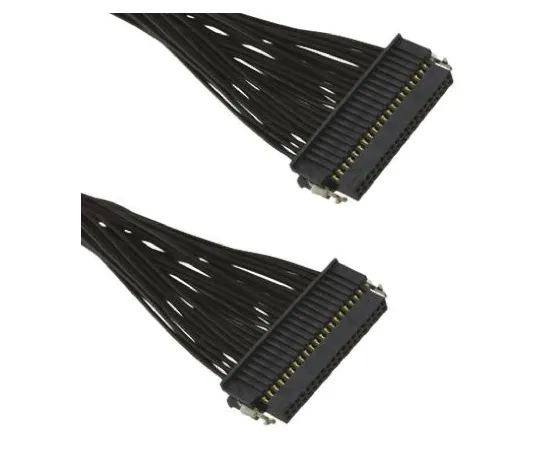 64-0594-55　Serial Cable Assembly 254mm 20-Pin TFM-WT to 20-Pin TFM-WT　SFSD-20-28-H-10.00-DR-NDS