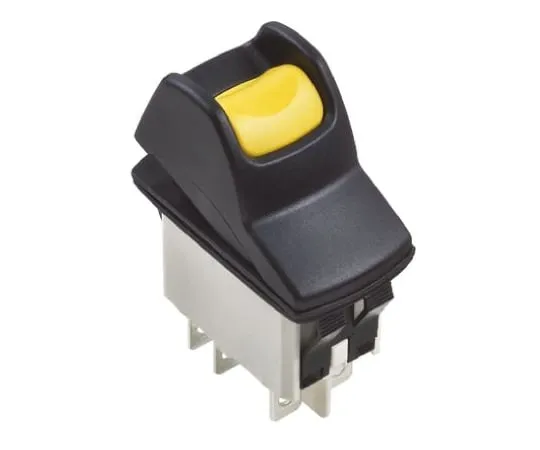 64-0578-74　Apem Double Pole Single Throw (DPST), Latching Rocker Switch Panel Mount　KL462AKXA125