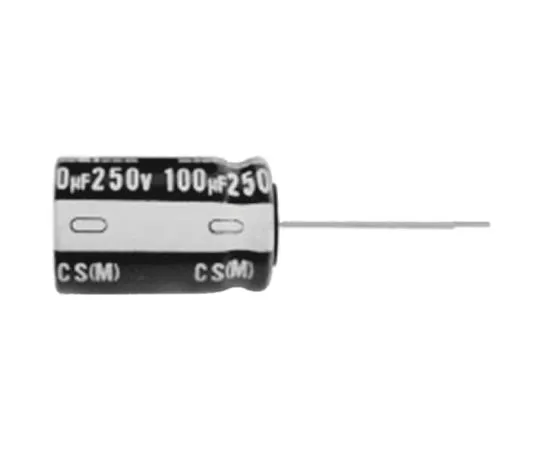 64-0364-29　Nichicon 22μF 450V dc Aluminium Electrolytic Capacitor, Through Hole 16 (Dia.) x 20mm +105°C 16mm 7.5mm　UCS2W220MHD