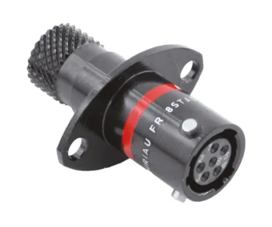 64-0547-26　Souriau 8STA Series Panel Mount Connector, 6 contacts Socket　8STA00835SN