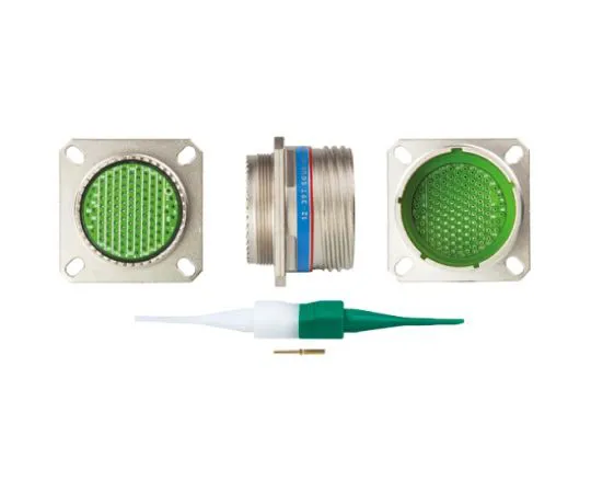 64-0573-36　Souriau 8D Series, 100 Way Panel Mount MIL Spec Circular Connector Receptacle, Pin Contacts,Shell Size 23, Screw　8D023F35PN