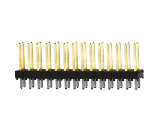 64-0591-02　Samtec TSW, 28 Way, 2 Row, Straight Pin Header　TSW-114-14-L-D