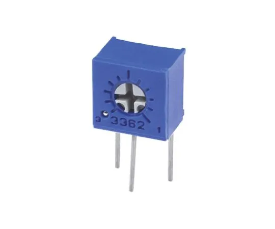 64-0485-17　5kΩ Through Hole Trimmer Potentiometer 0.5W Side Adjust Bourns 3362 Series　3362X-1-502LF