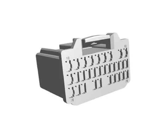 64-0348-77　TE Connectivity MULTILOCK 40 III Series, 3 Row 31 Way Plug Housing　353826-1
