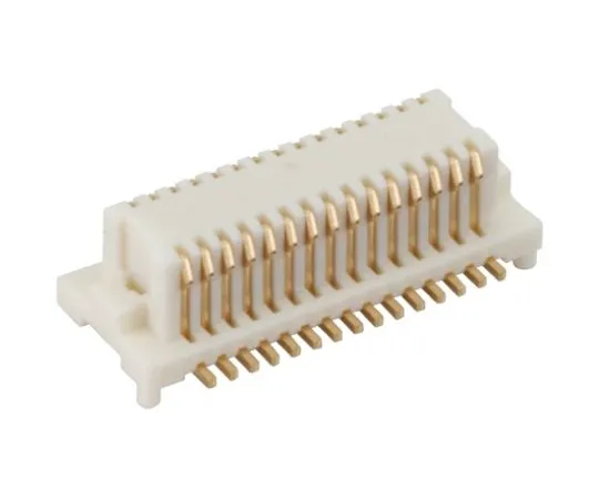64-0641-35　Hirose DF12 Series 0.5mm Pitch 40 Way 2 Row Straight PCB Socket, Surface Mount, Solder Termination　DF12A-40DS-0.5V(81)
