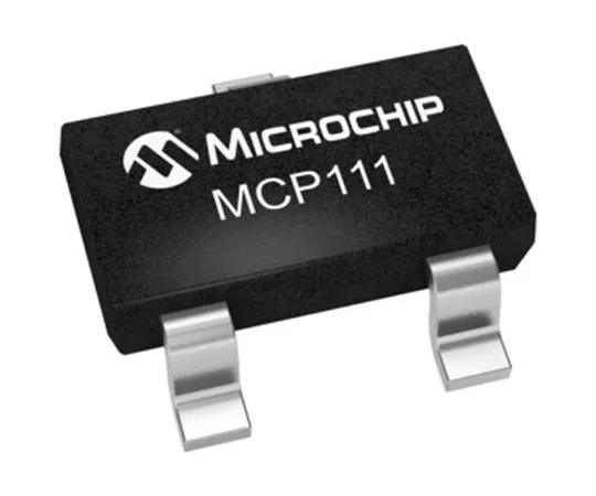 64-0459-24　Microchip MCP111T-290E/TT, Voltage Supervisor 2.9V 3-Pin, SOT-23　MCP111T-290E/TT