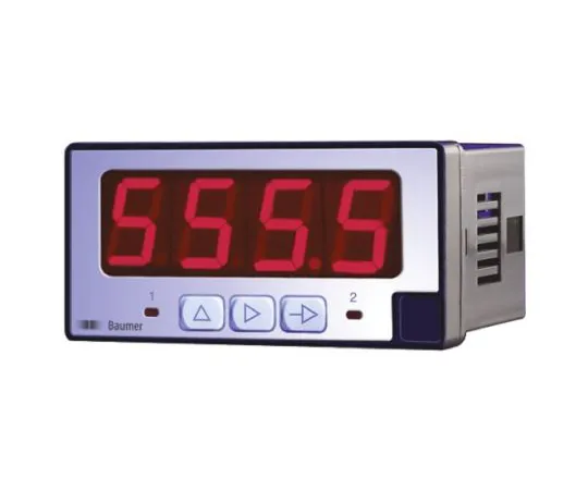 64-0575-01　Baumer PA408.098AX01 , LED Digital Panel Multi-Function Meter for Current, Resistance, Temperature, Voltage, 45mm x 93mm　PA408.098AX01
