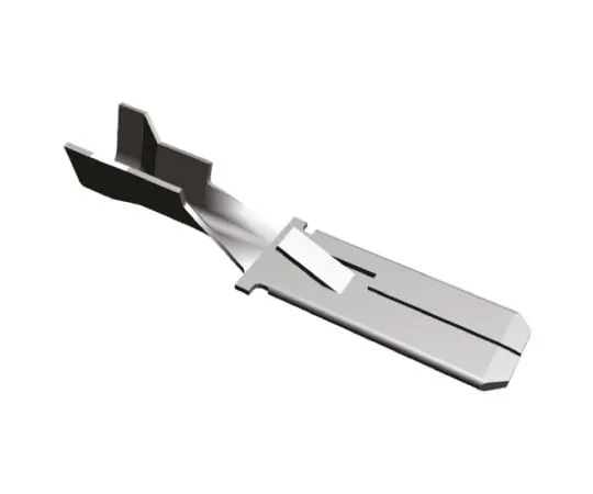 64-0578-39　TE Connectivity FASTIN-FASTON .250 Series Crimp Terminal, 0.8mm² to 2.5mm², 18AWG to 14AWG, 6.4 x 0.8mm Silver Plated　160450-3