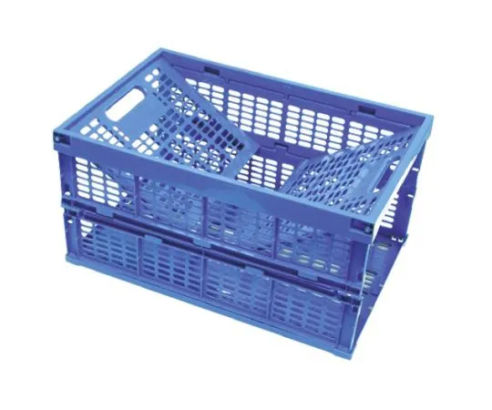 64-0592-42　RS PRO 60L Blue PP Storage Box, 595mm x 395mm x 320mm　767-4992