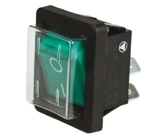64-0505-79　Arcolectric Double Pole Single Throw (DPST), Latching Rocker Switch Panel Mount　C1353ALGNCB