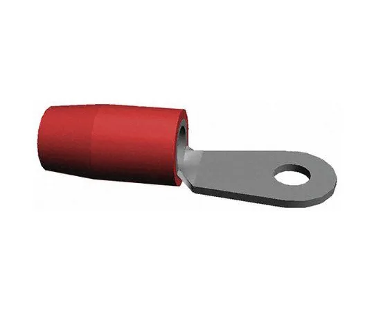 64-0378-78　TE Connectivity PIDG Series Insulated Crimp Ring Terminal, M2 Stud Size, 0.3mm² to 1.3mm² Wire Size, Red　324158