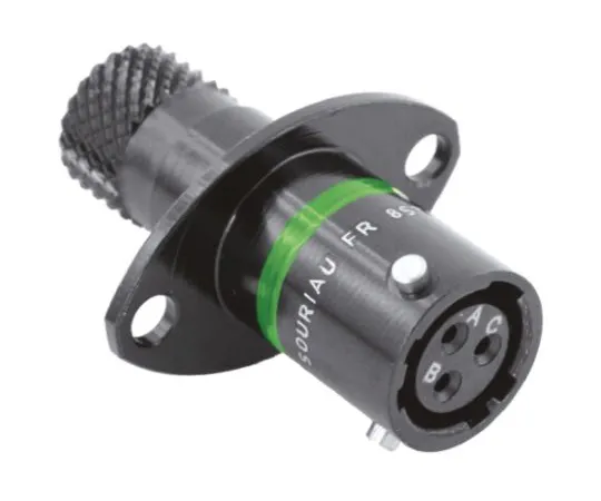 64-0547-31　Souriau 8STA Series Panel Mount Connector, 3 contacts Socket　8STA00898SD