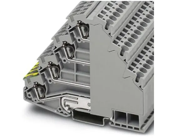 64-0637-34　Phoenix Contact, ST 4-PE/3L Series , 800 V Spring Cage, Spring Cage Termination　3038338