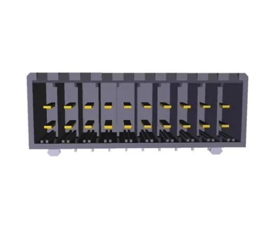 64-0389-84　TE Connectivity Dynamic 3000, 20 Way, Right Angle PCB Header　175365-2