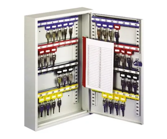 64-0634-32　Grey Steel Strong Key Cabinet 64 keys　T01535