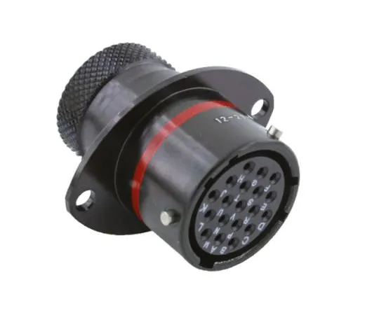 64-0547-77　Souriau 8STA Series Panel Mount Connector, 19 contacts Socket　8STA01419SN