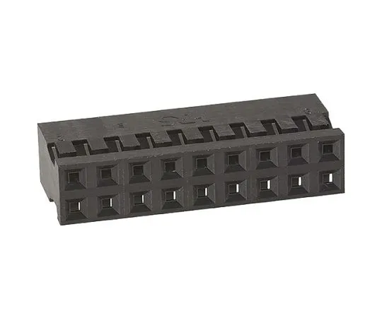 64-0640-63　Hirose A3B Female Connector Housing, 2mm Pitch, 18 Way, 2 Row　A3B-18D-2C
