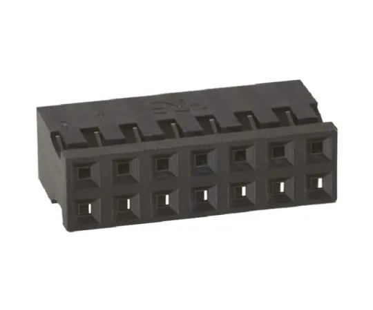 64-0576-03　Hirose A3B Female Connector Housing, 2mm Pitch, 14 Way, 2 Row　A3B-14D-2C