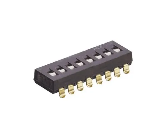 64-0374-76　8 Way Surface Mount DIP Switch SPST　4-1825059-1