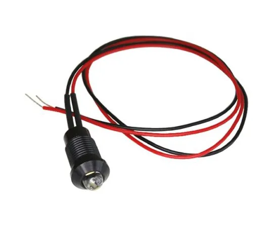 64-0506-85　Oxley Panel Mount LED Indicator, 24 V ac - Colour(s):Red　OXL/CLH/80/P/24AC/FL30/AlGaAs Red