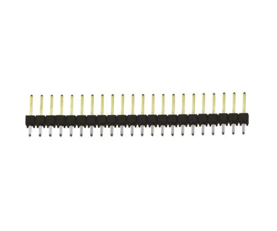 64-0591-24　Samtec TSW, 22 Way, 1 Row, Straight Pin Header　TSW-122-07-L-S