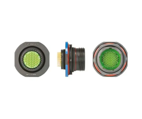 64-0574-27　Souriau 8D Series, 66 Way Panel Mount MIL Spec Circular Connector Receptacle, Pin Contacts,Shell Size 19, Screw　8D7C19Z35PN
