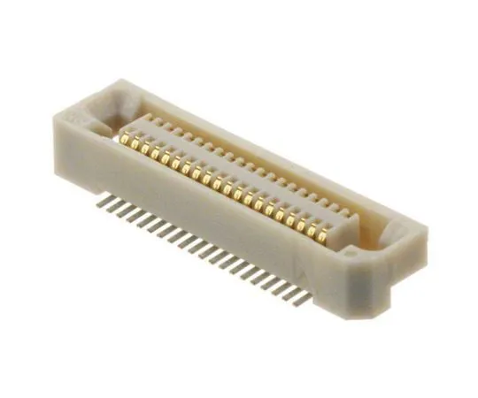 64-0433-91　Hirose FX6 Series 0.8mm Pitch 40 Way 2 Row Straight PCB Socket, Surface Mount, Solder Termination　FX6-40S-0.8SV2(71)