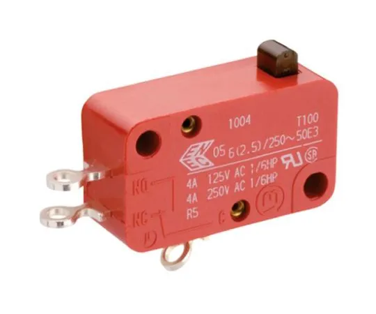 64-0474-25　SPDT Plunger Microswitch, 10 A @ 250 V ac　1005.0401