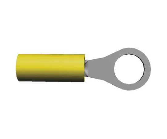 64-0391-75　TE Connectivity PIDG Series Insulated Crimp Ring Terminal, M2.5 Stud Size, 0.1mm² to 0.3mm² Wire Size, Yellow　323914