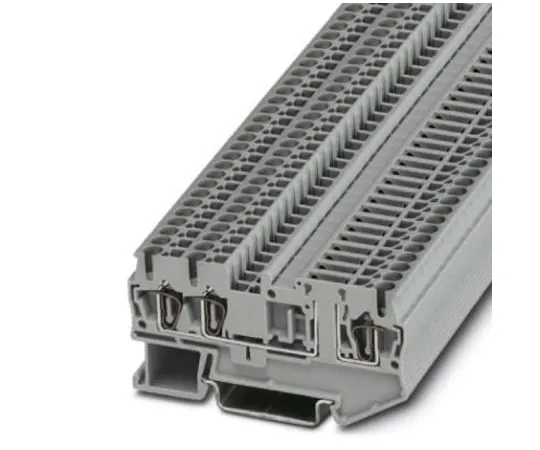 64-0637-09　Phoenix Contact, ST 2.5-TWIN-TG Series , 400 V Spring Cage, Spring Cage Termination　3038448