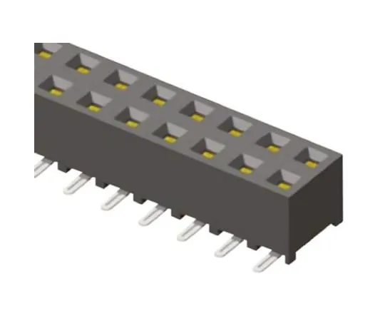 64-0594-93　Samtec SMM Series 2mm Pitch 20 Way 2 Row Straight PCB Socket, Surface Mount, Solder Termination　SMM-110-02-S-D