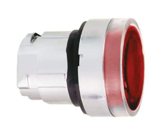 64-0497-23　Schneider Electric Harmony XB4 Series, Red Push Button Head, Spring Return, 22mm Cutout　ZB4BW343S