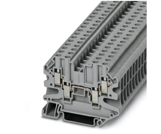 64-0636-82　Phoenix Contact, UT 4-QUATTRO HV Series , 1 kV Standard Din Rail Terminal, Screw Termination　3048823