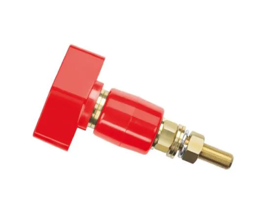 64-0517-82　Schutzinger 4mm Red Terminal Post, 1kV, 200A, M12 x 1 Thread　POL 201 / RT